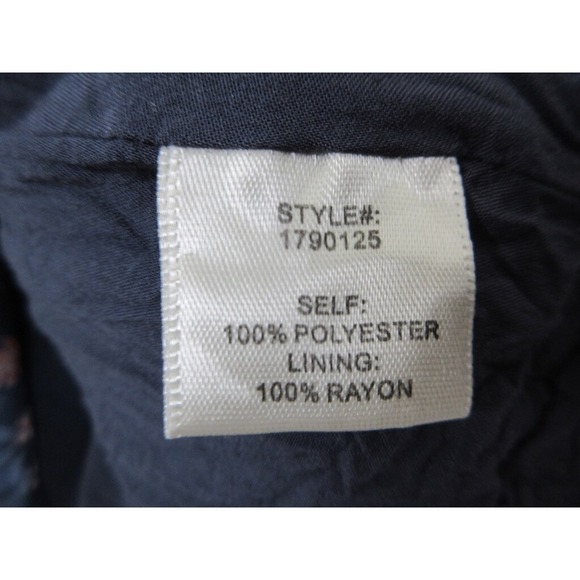 Current Air Dress Women S Blue Floral Cottagecore Smocked Ruffle Feminine Chic - Picture 12 of 16